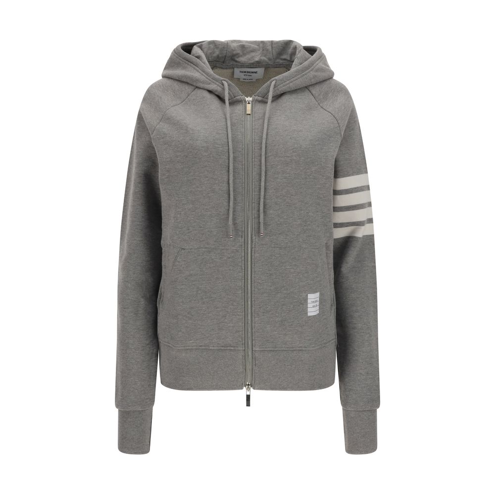 Gray Cotton Sweatshirt - TIZZIL