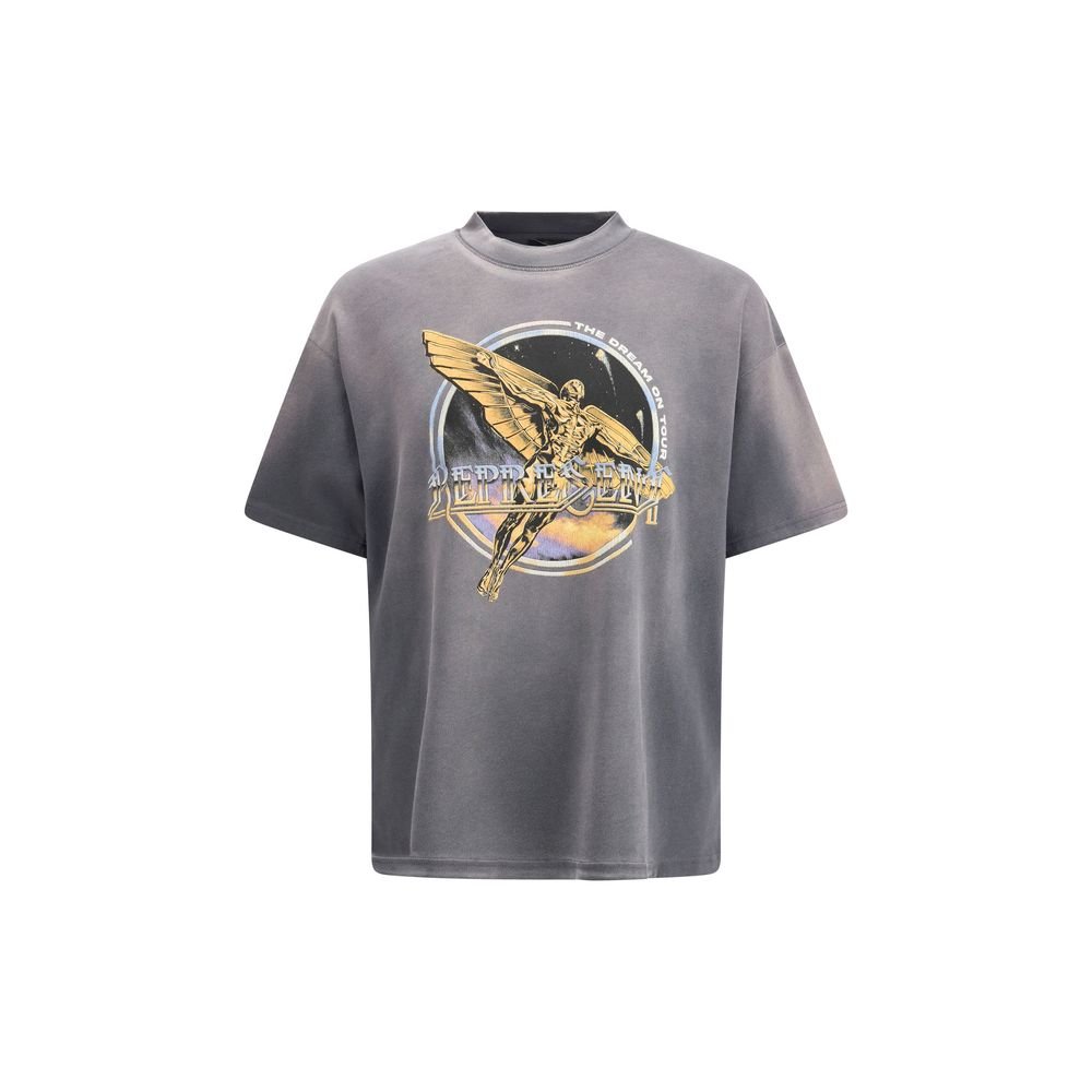 Gray Cotton T-Shirt - TIZZIL