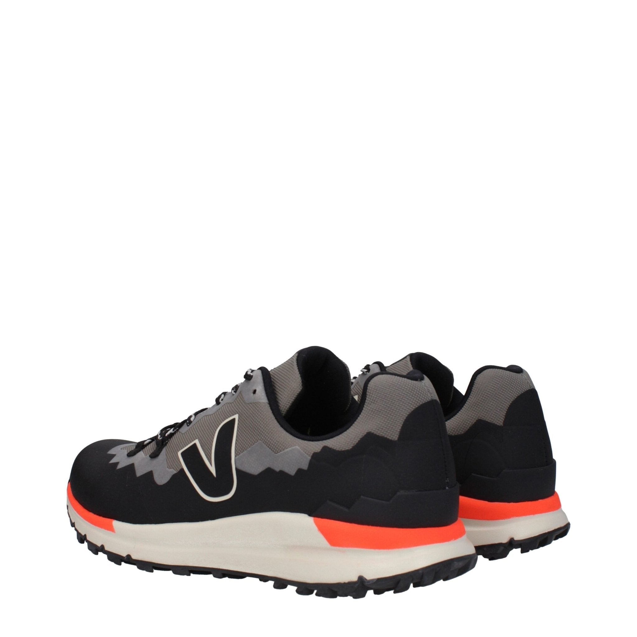 Gray Fabric Athletic Sneakers - TIZZIL