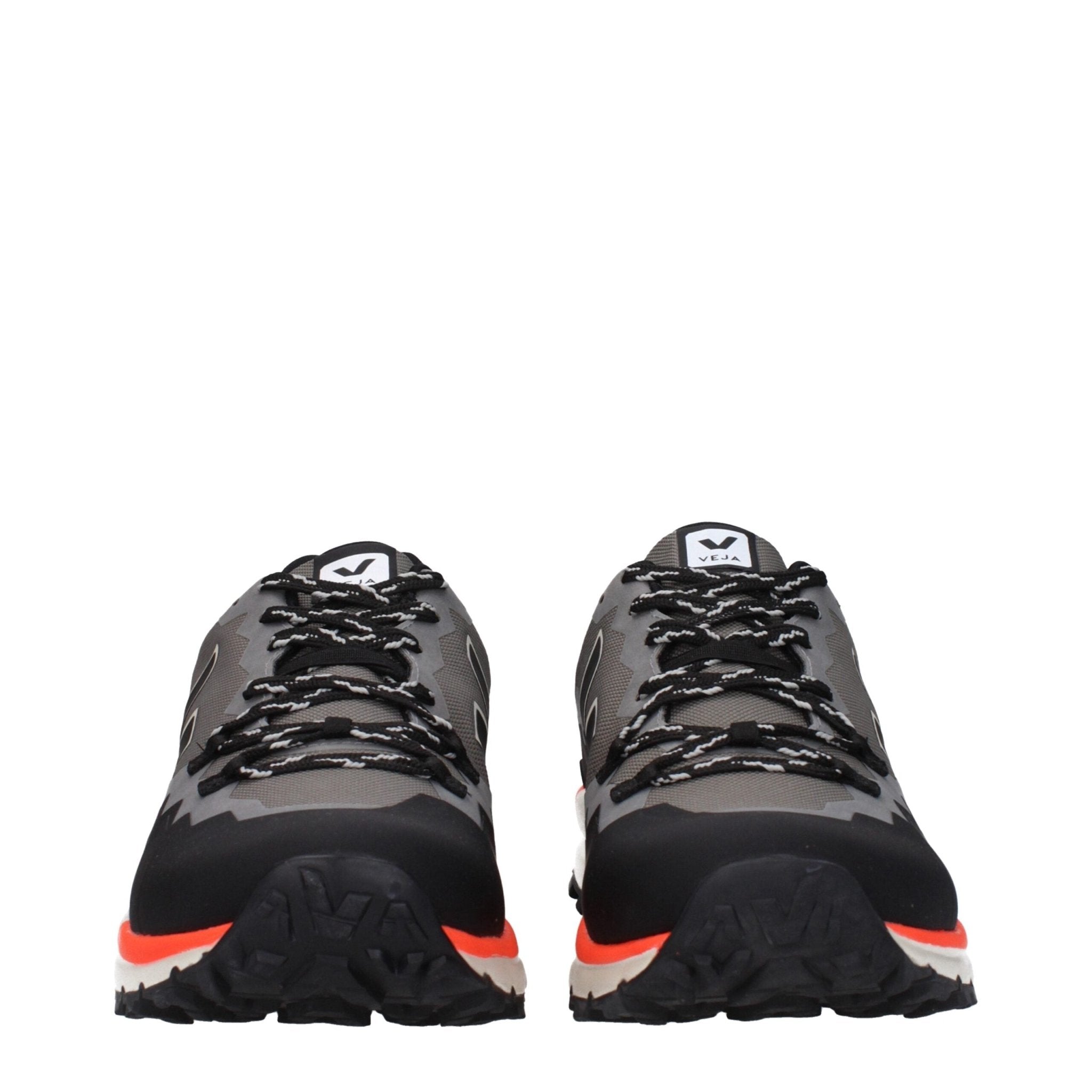 Gray Fabric Athletic Sneakers - TIZZIL