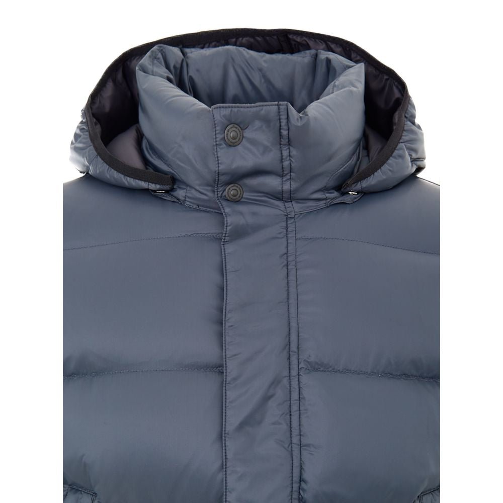 Gray Nylon Coat - TIZZIL