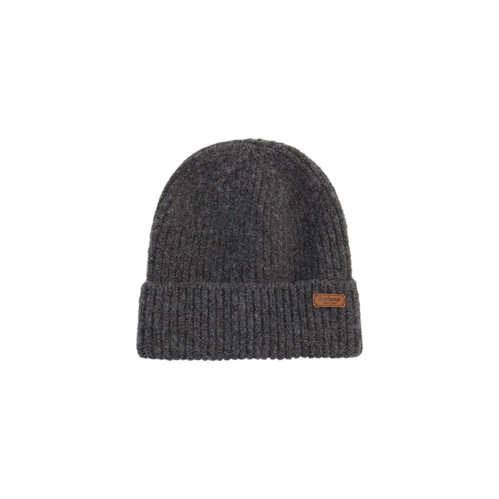 Gray Polyester Beanie - TIZZIL