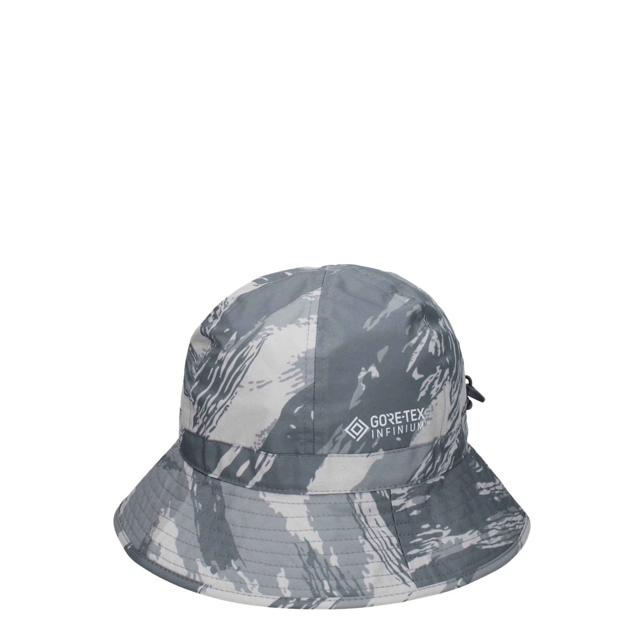 Gray Polyester Bucket Hat - TIZZIL