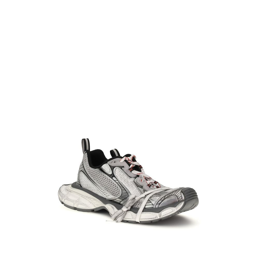 Gray Polyethylene Athletic Sneakers - TIZZIL