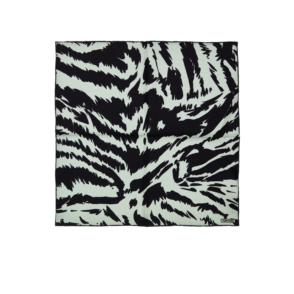 Gray Silk Pocket Square - TIZZIL