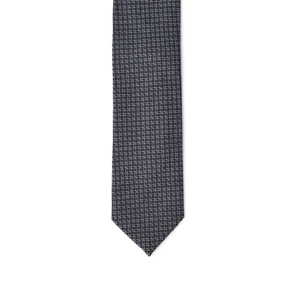 Gray Silk Tie - TIZZIL