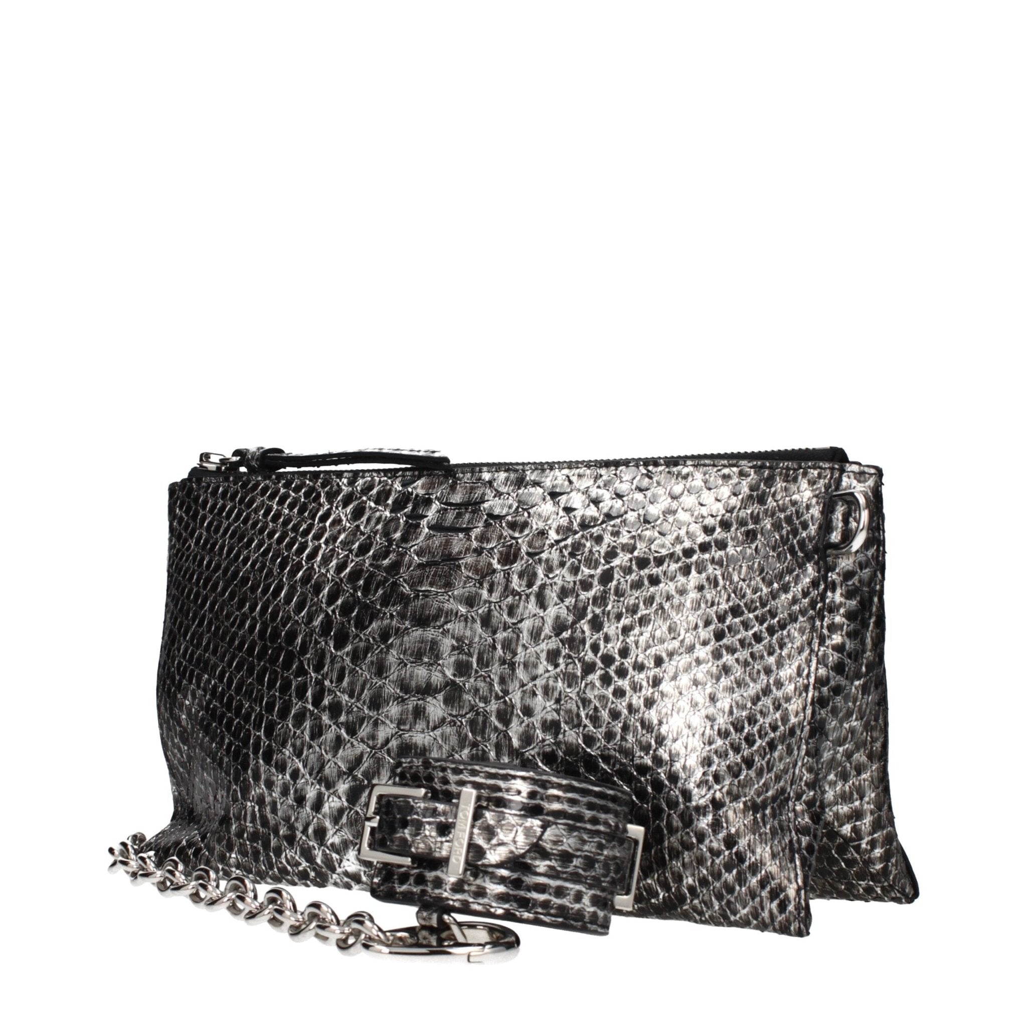 Gray Skin Handbag - TIZZIL