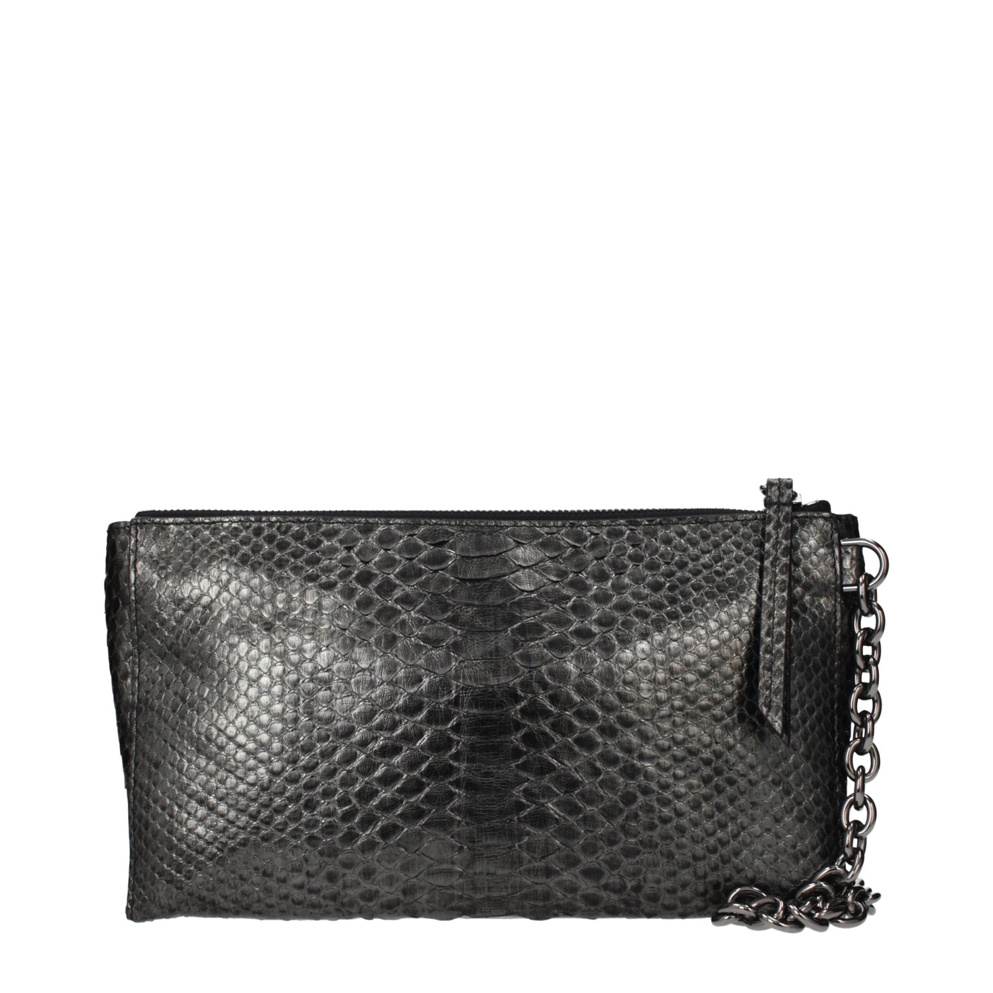 Gray Skin Handbag - TIZZIL