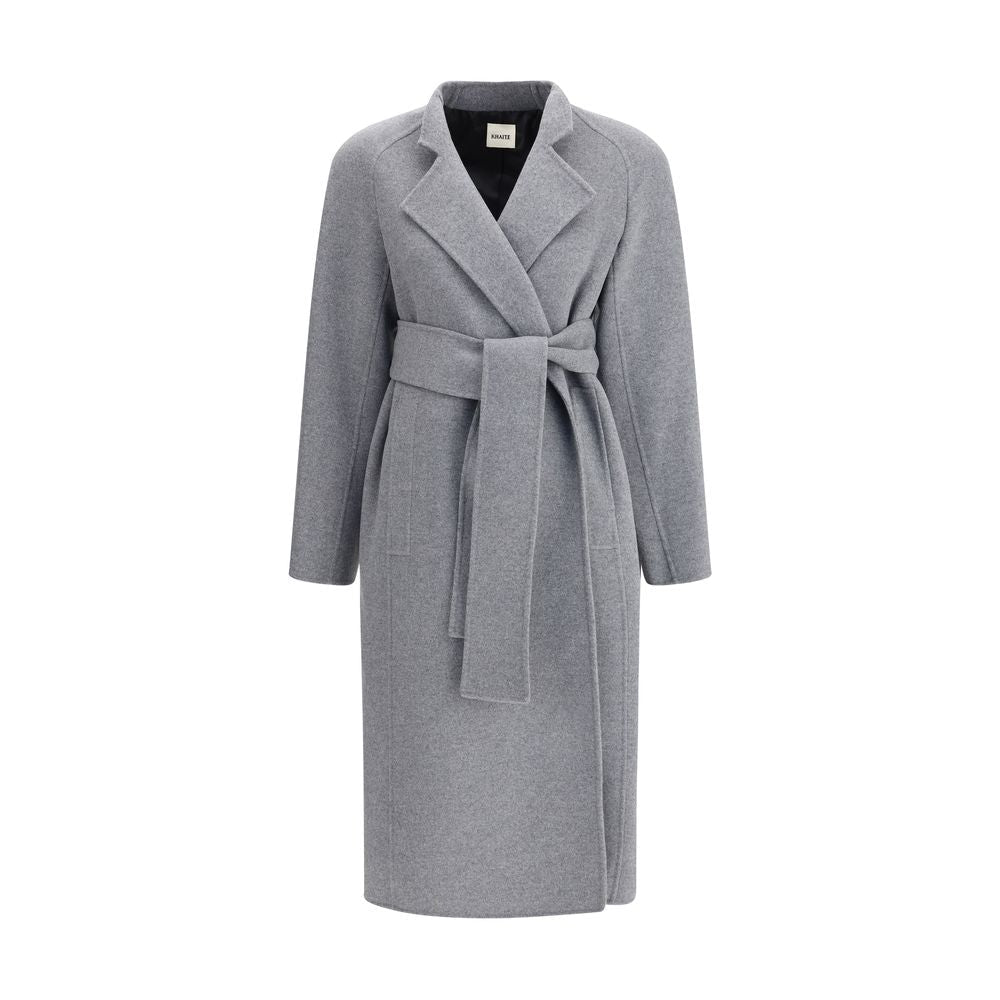 Gray Wool Coat - TIZZIL