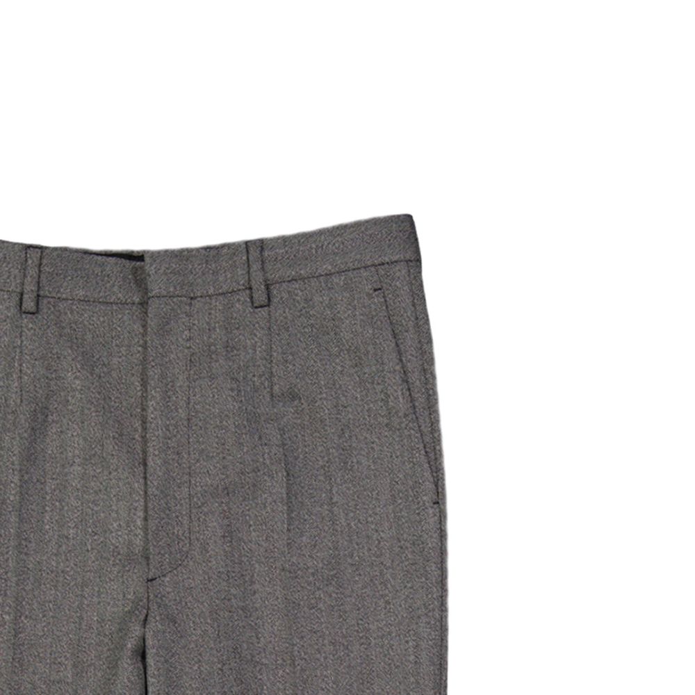 Gray Wool Dress Pants - TIZZIL