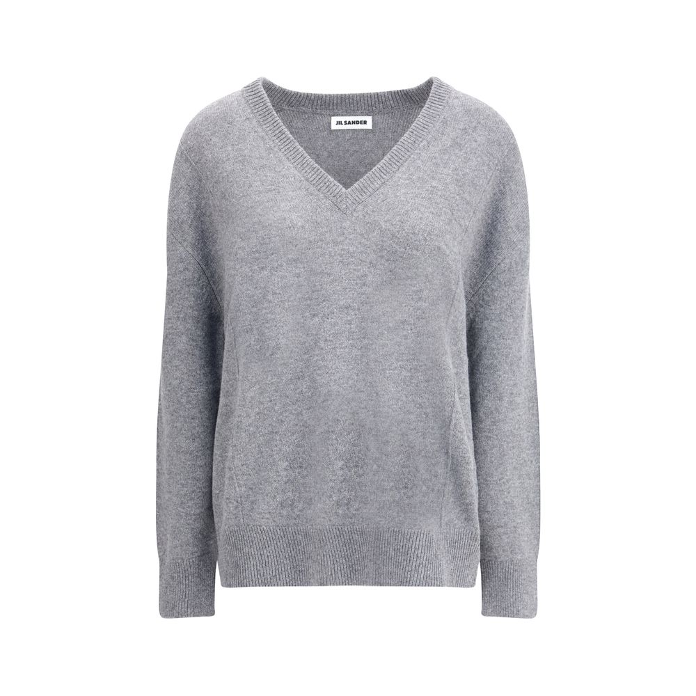 Gray Wool Sweatshirt - TIZZIL
