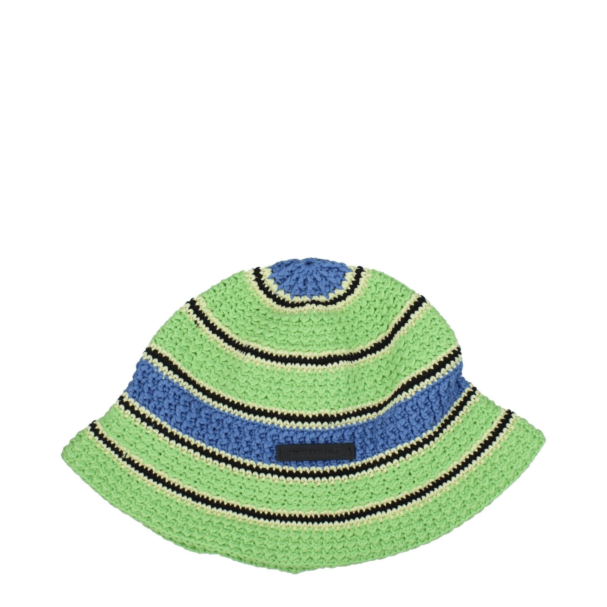 Green Cotton Bucket Hat - TIZZIL