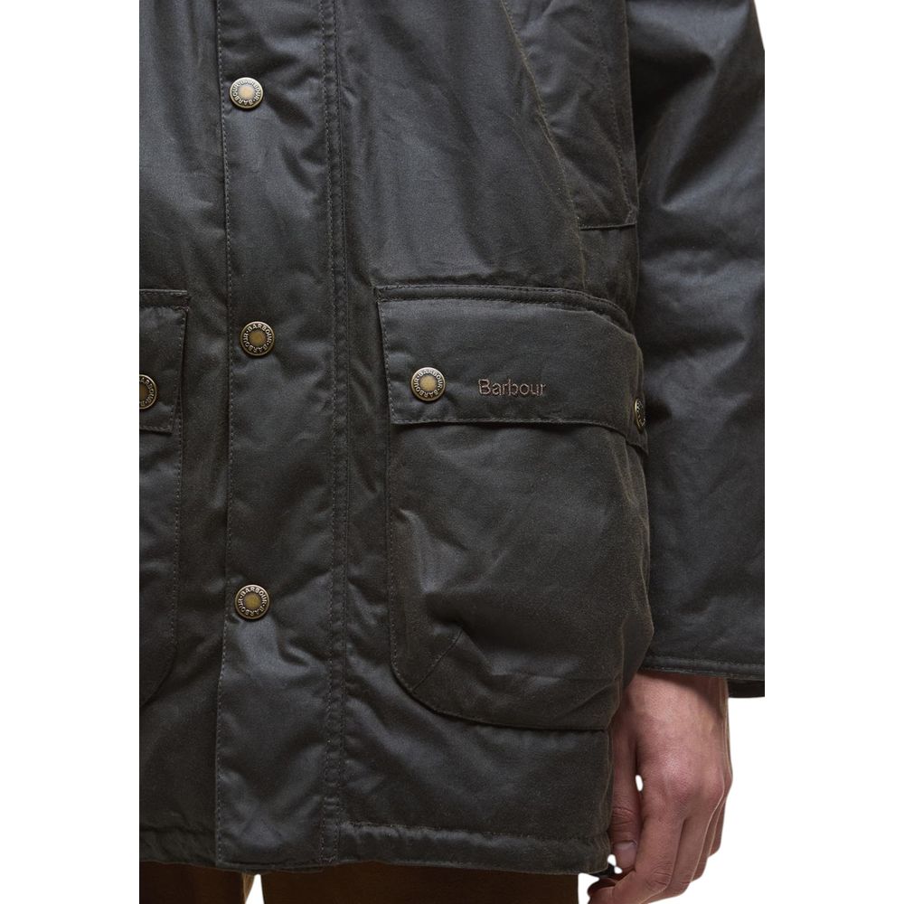 Green Cotton Parka - TIZZIL