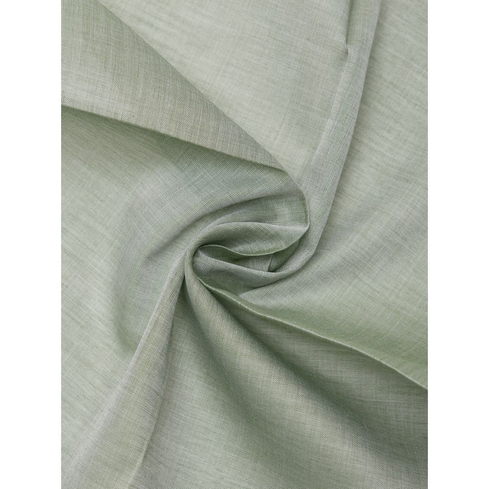 Green Cotton Pocket Square - TIZZIL