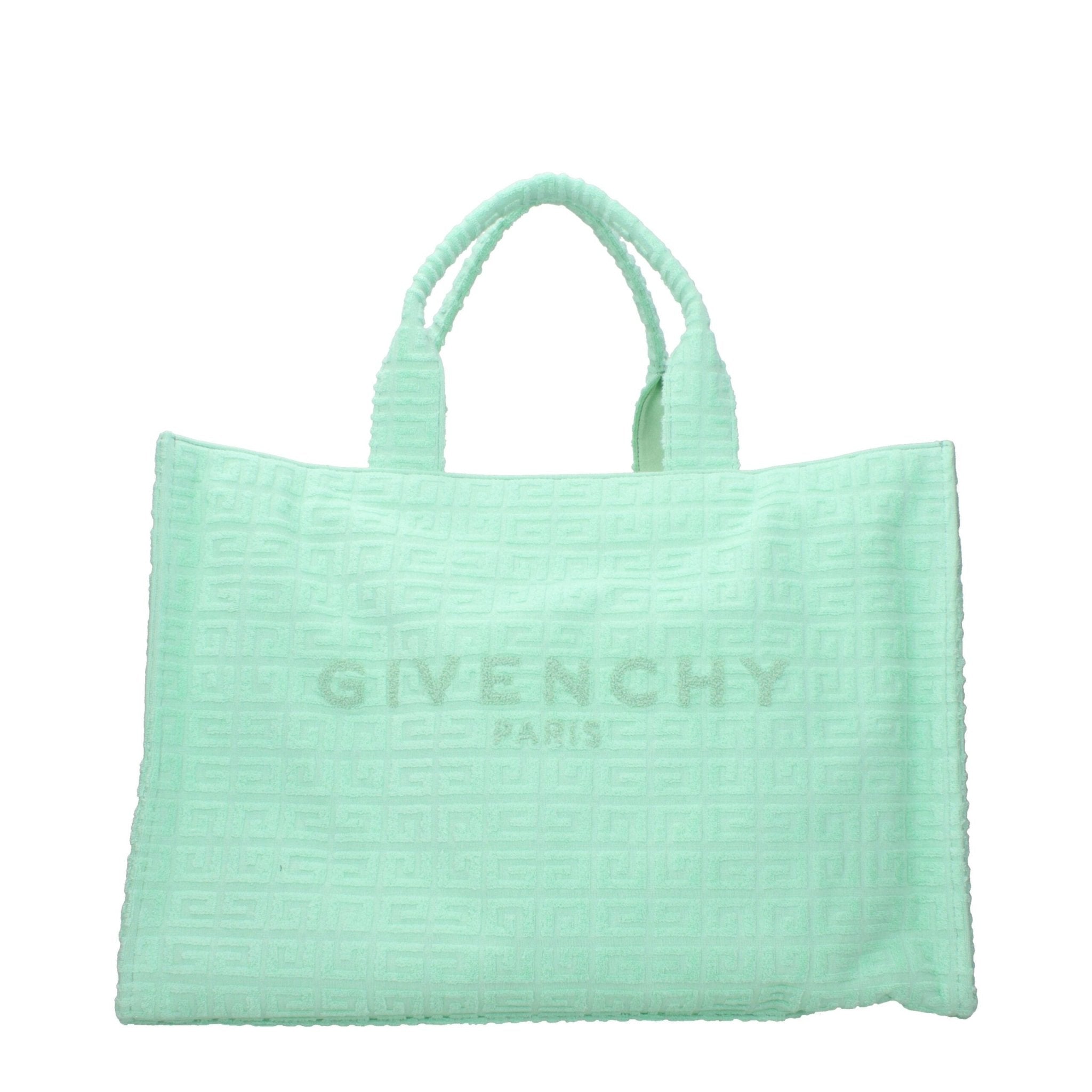 Green Fabric Handbag - TIZZIL