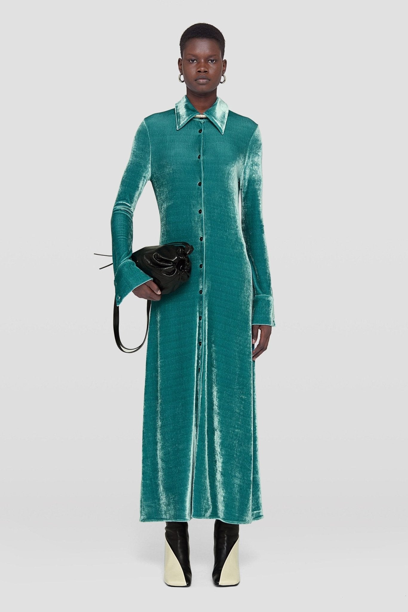 Green Fibres Blouse - TIZZIL