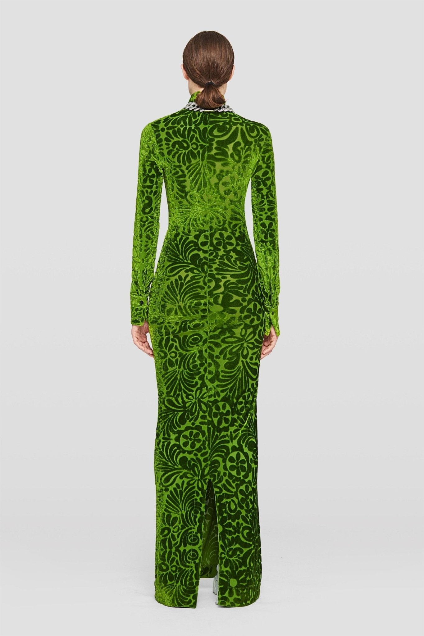 Green Fibres Casual Dress - TIZZIL