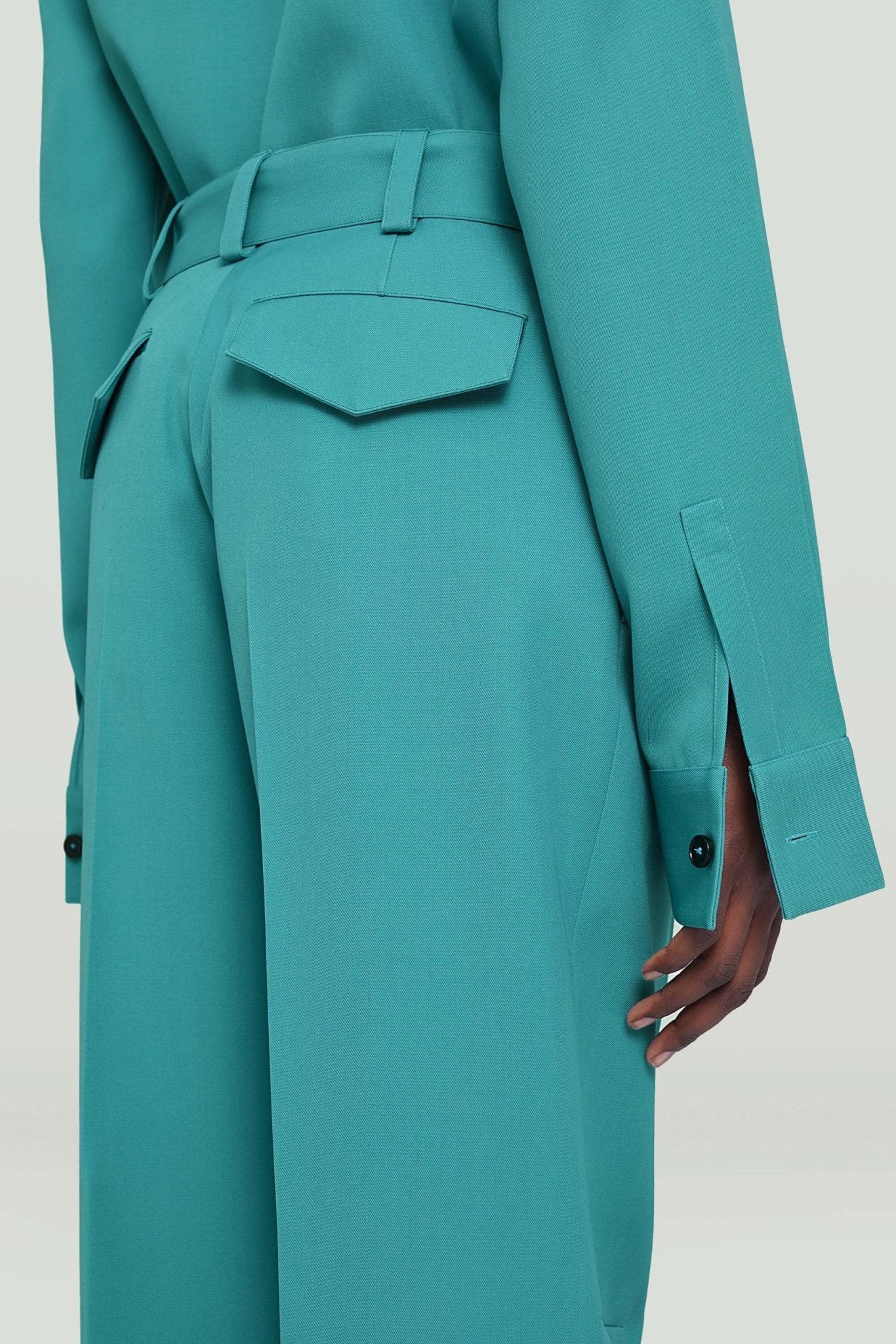 Green Fibres Casual Pants - TIZZIL