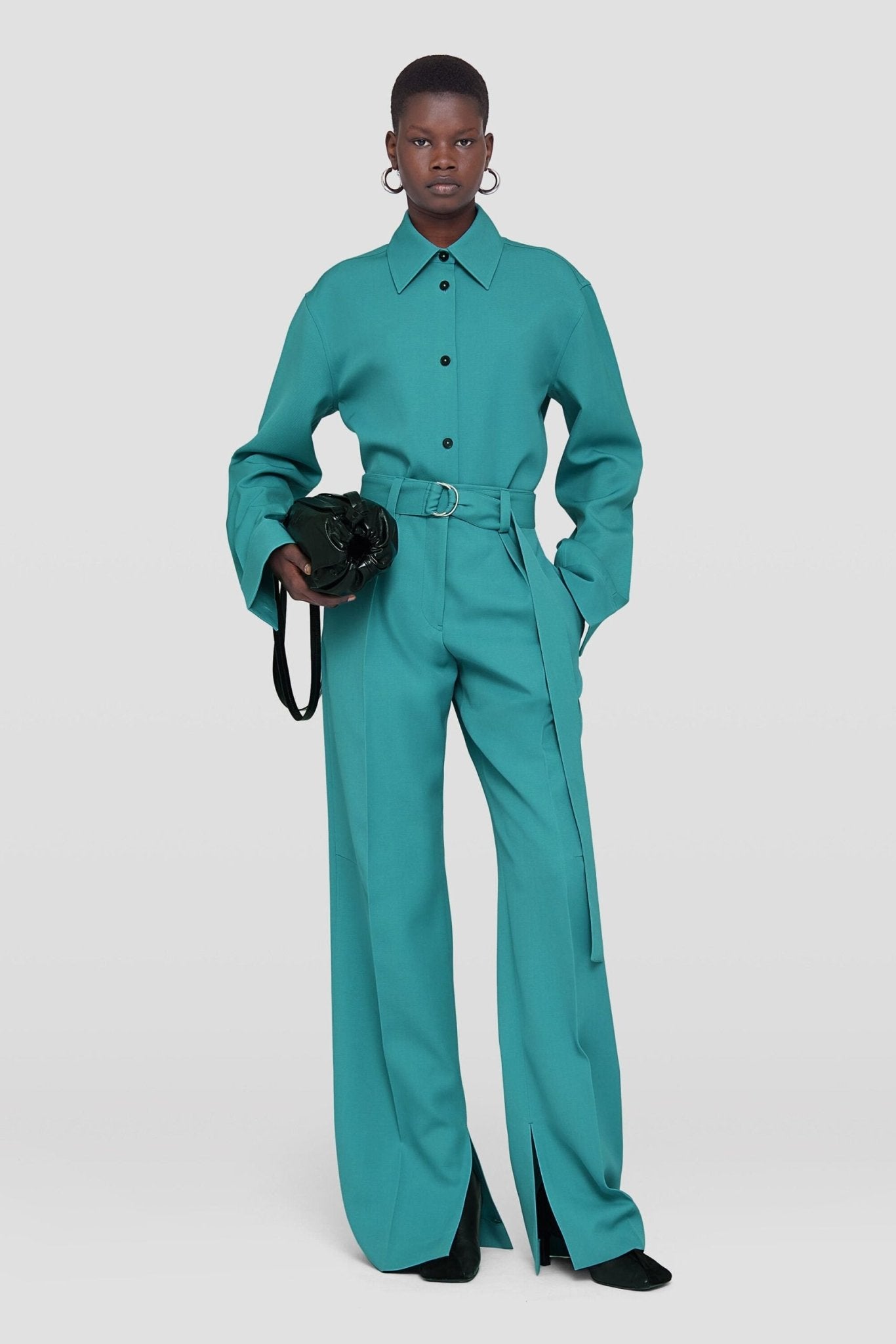 Green Fibres Casual Pants - TIZZIL