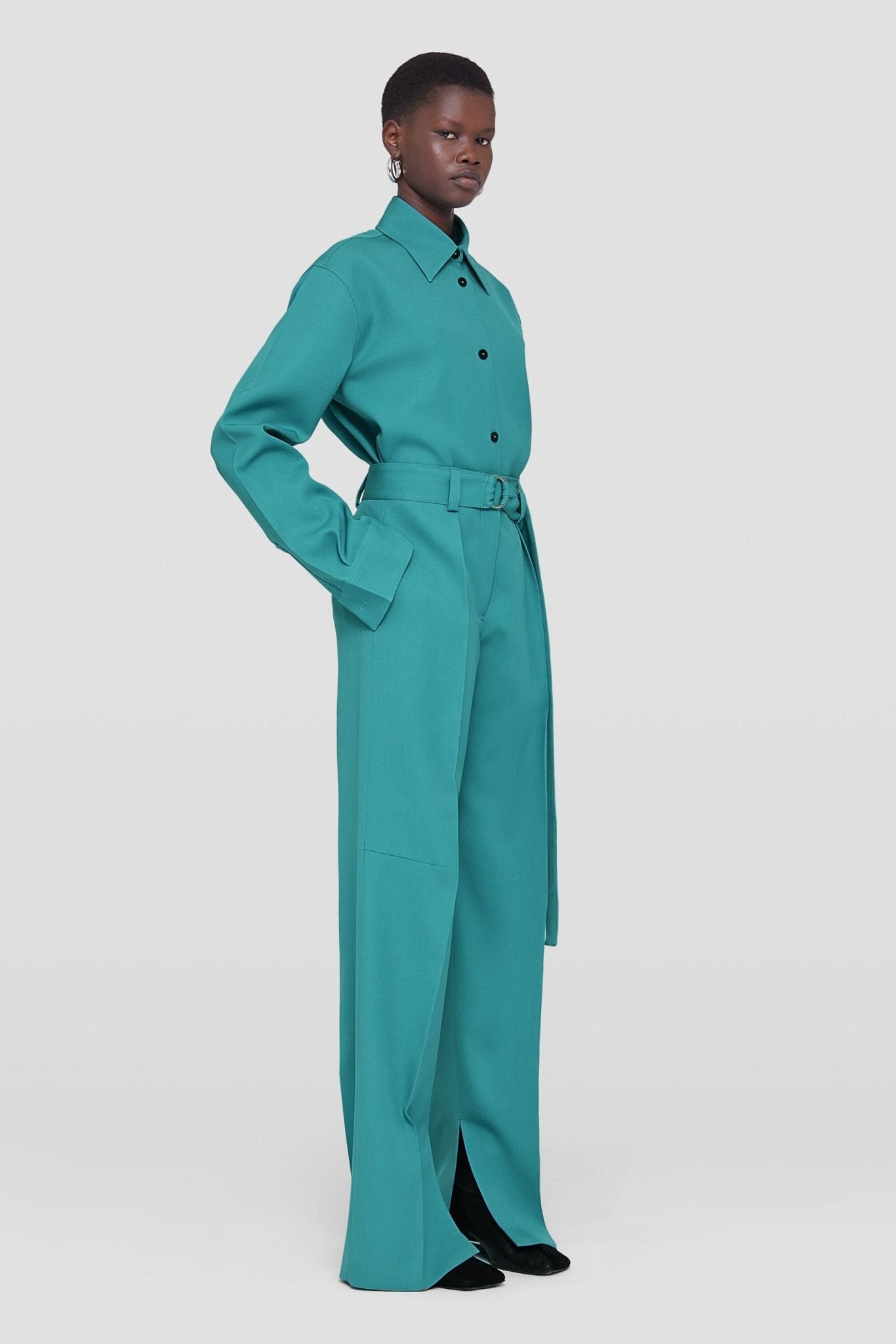 Green Fibres Casual Pants - TIZZIL