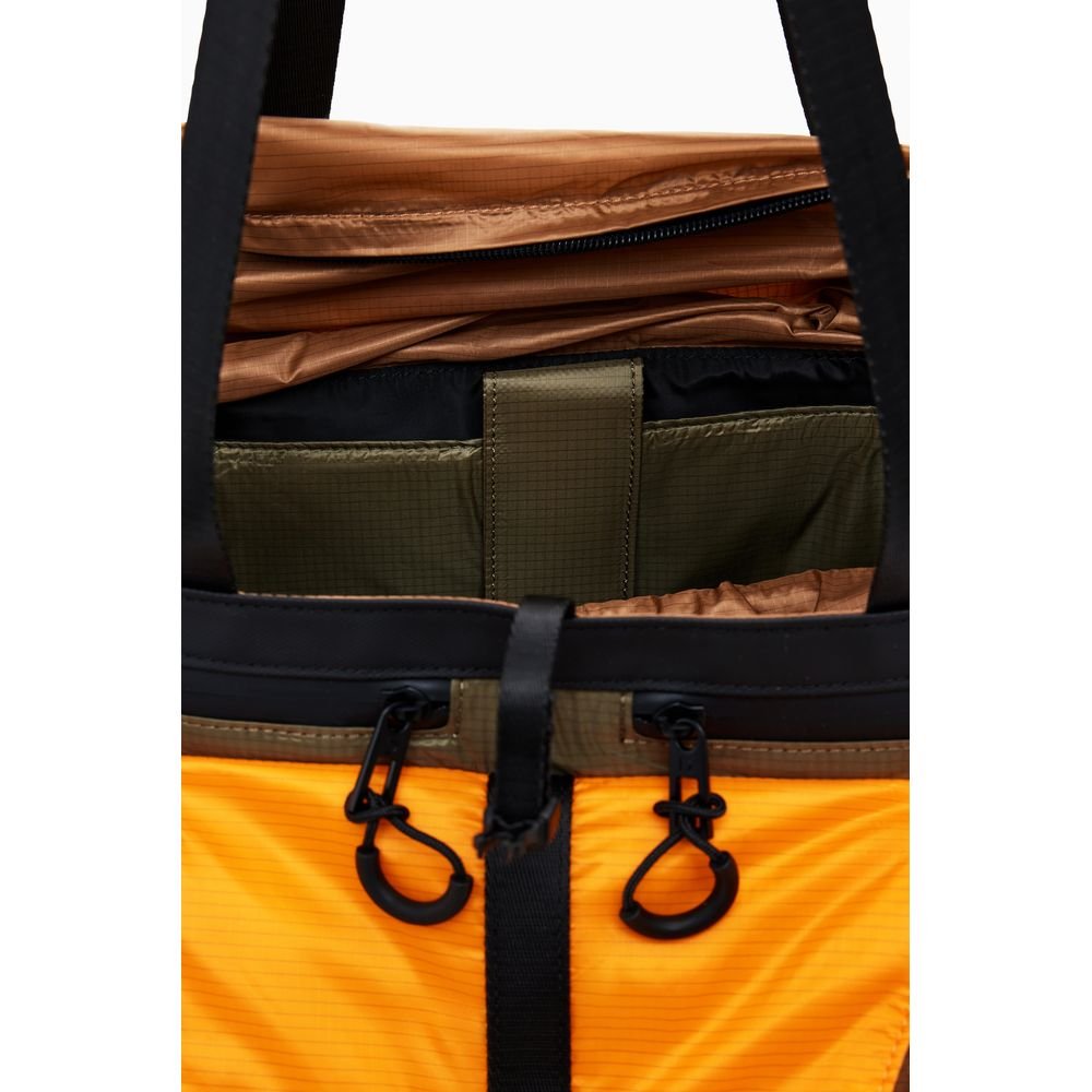 Green Polyester Women Backpack - TIZZIL