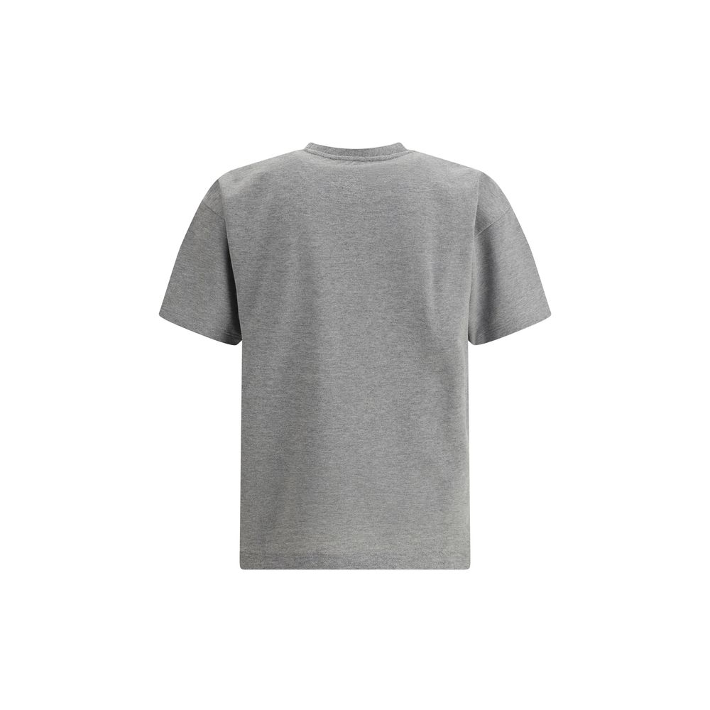 Grey Cotton Oversized T-shirt - TIZZIL