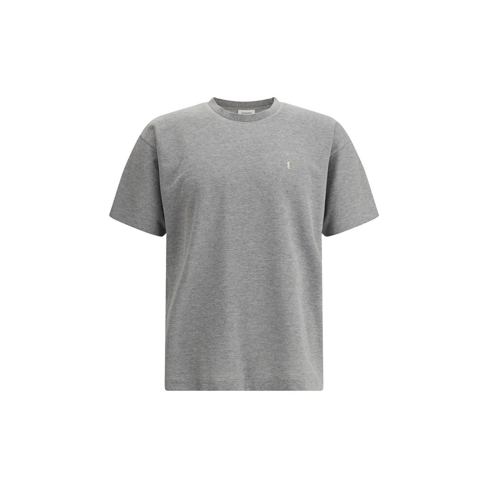 Grey Cotton Oversized T-shirt - TIZZIL