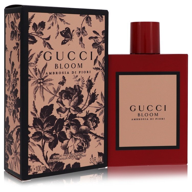 Gucci Bloom Ambrosia Di Fiori Eau De Parfum Intense Spray By Gucci - Size: 100 ml Eau De Parfum Intense Spray - TIZZIL