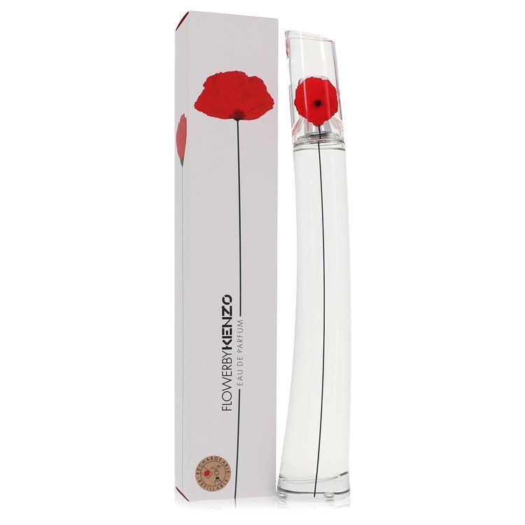Kenzo Flower Eau De Parfum Spray Refillable By Kenzo - Size: 100 ml Eau De Parfum Spray Refillable - TIZZIL