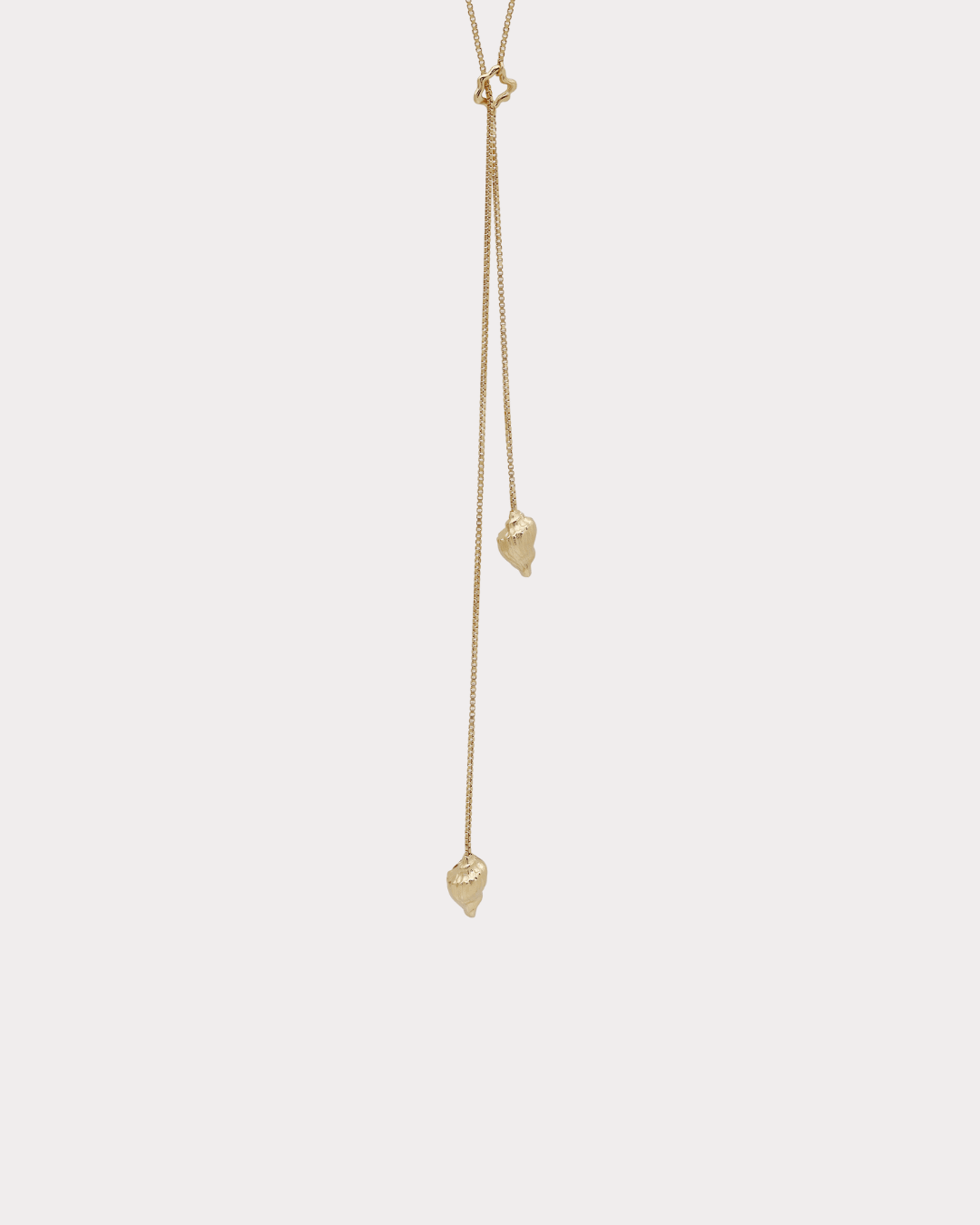 Keong Necklace - Gold - TIZZIL