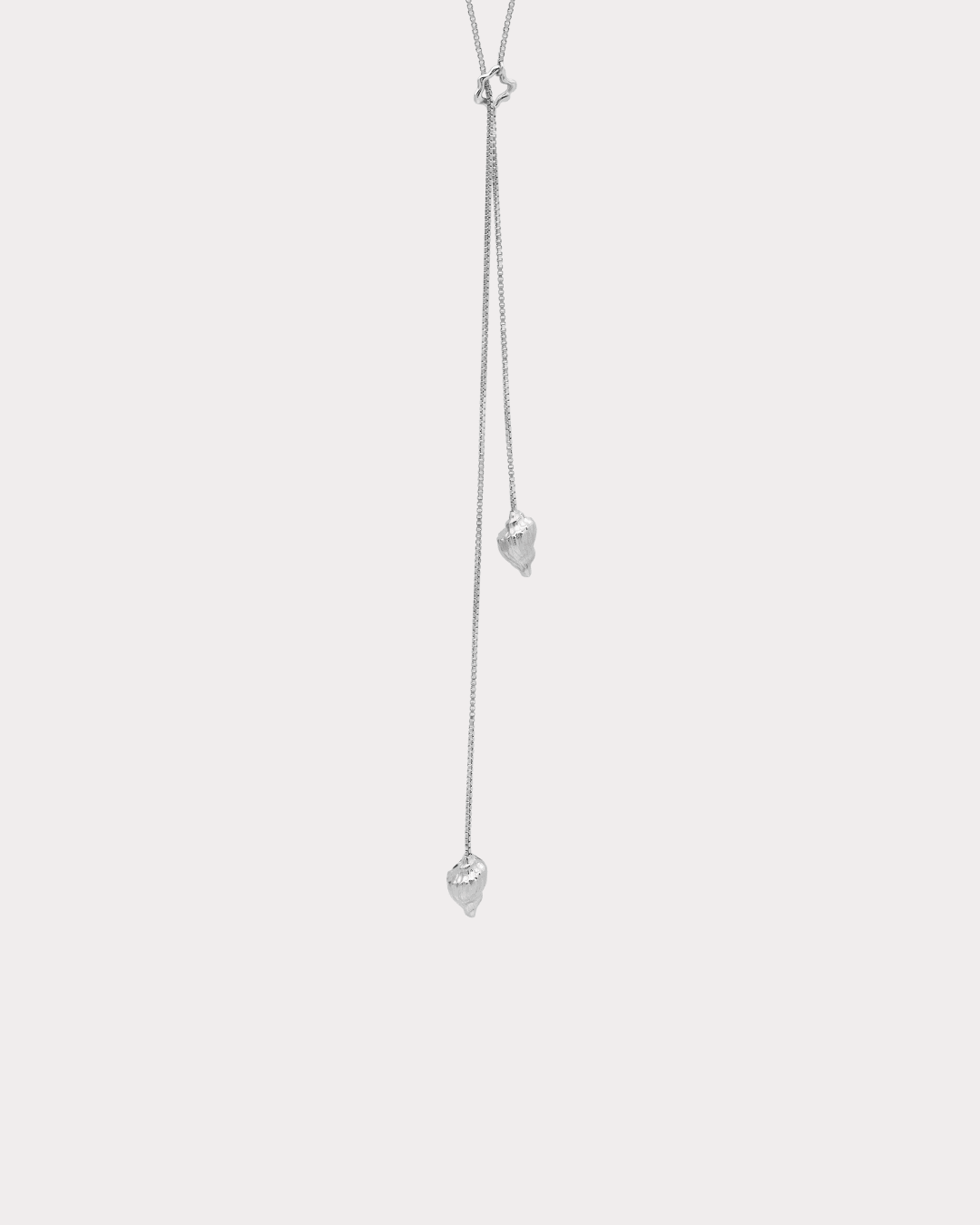 Keong Necklace - Silver - TIZZIL