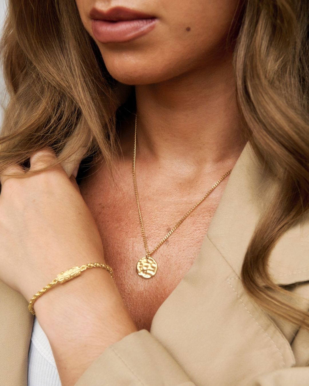 Kilau pendant - Gold - TIZZIL