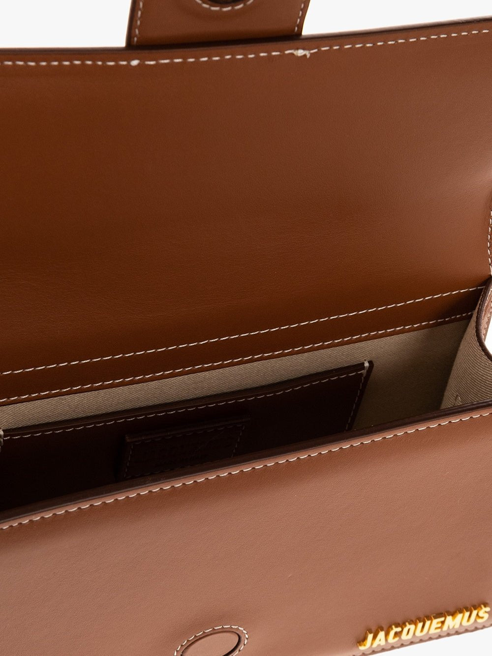 Light brown Leather Le Grand Bambino Handbag - TIZZIL