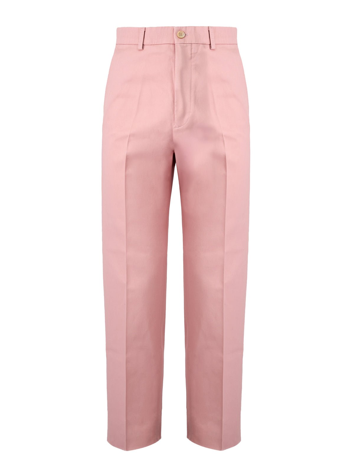Light Pink Cotton Pants - TIZZIL