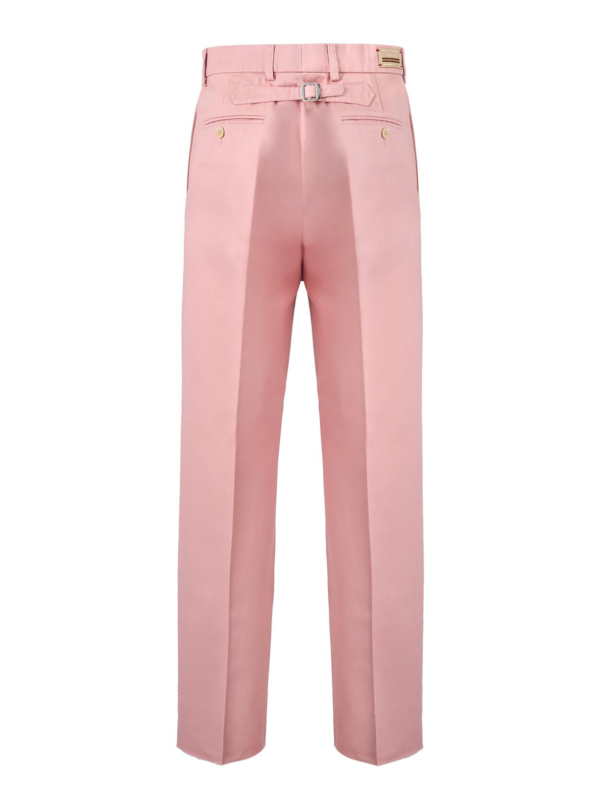 Light Pink Cotton Pants - TIZZIL