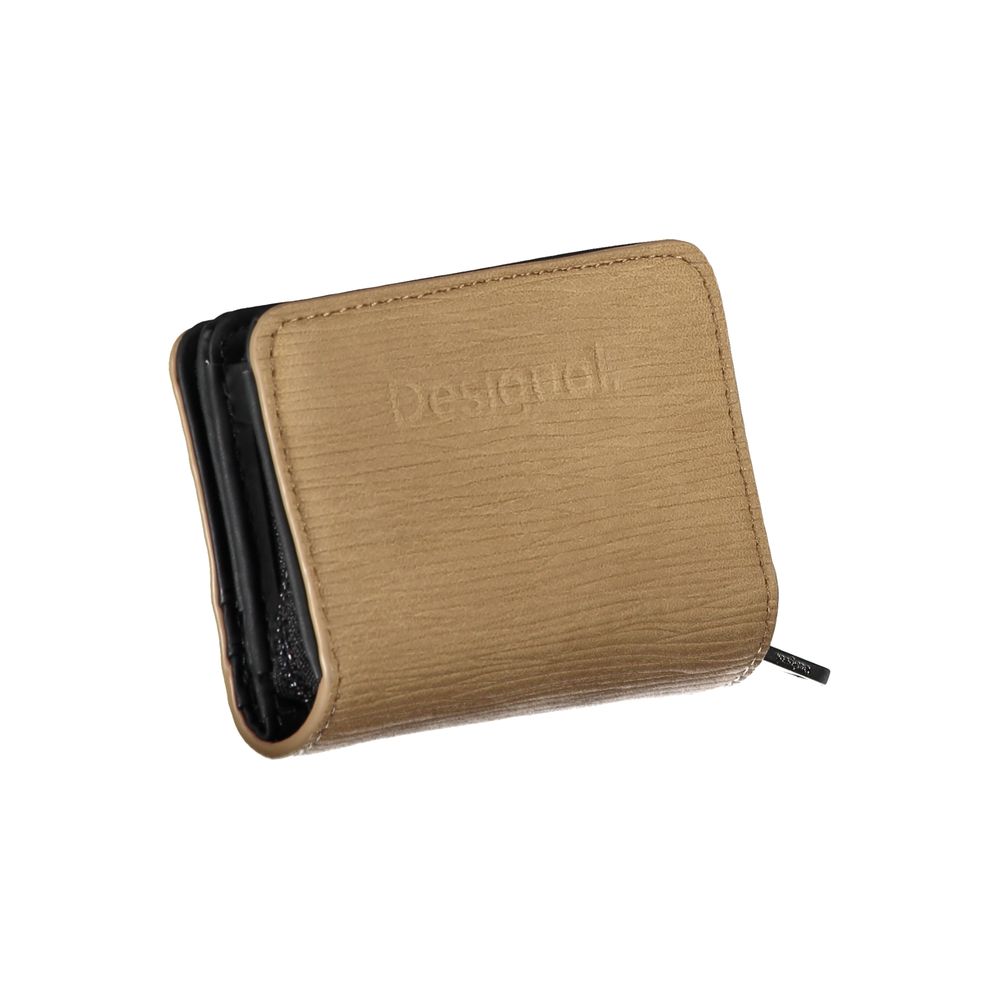 Marrone Poliuretano Woman Wallet - TIZZIL