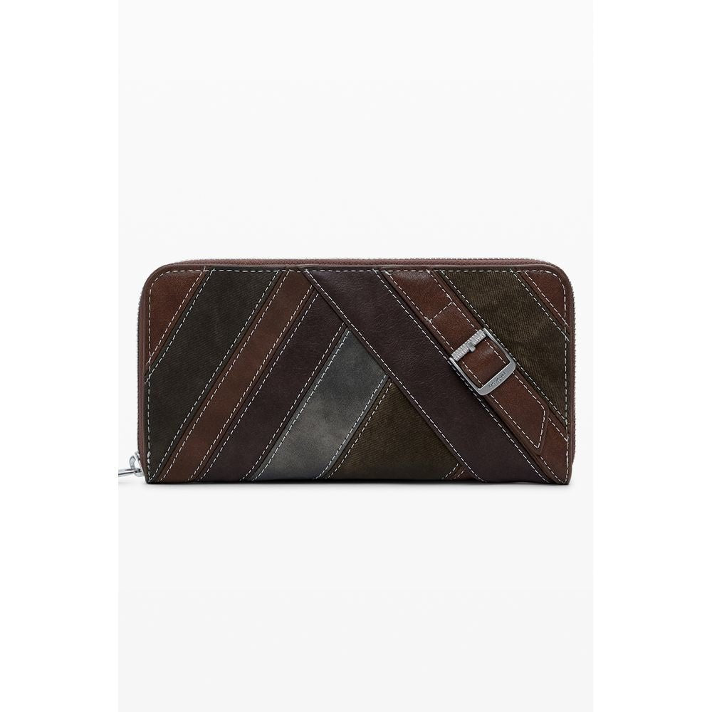 Marrone Poliuretano Women Wallet - TIZZIL