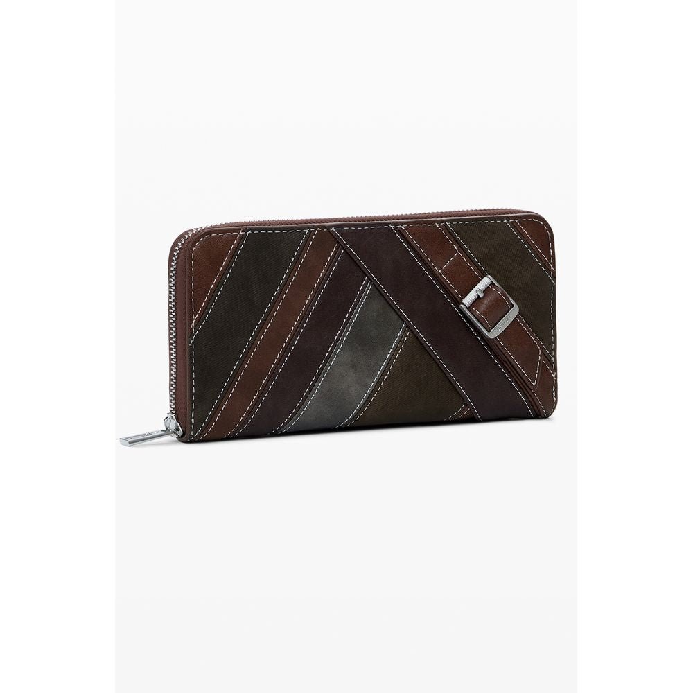 Marrone Poliuretano Women Wallet - TIZZIL