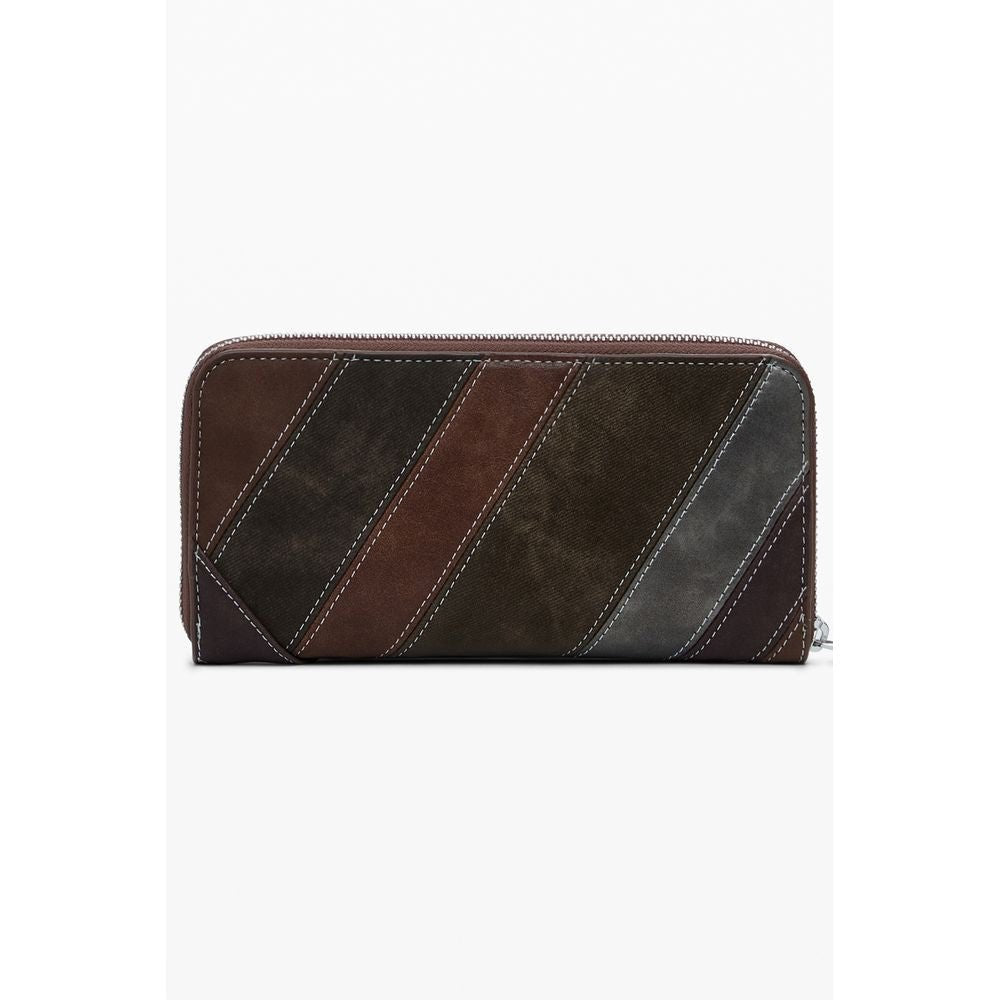 Marrone Poliuretano Women Wallet - TIZZIL