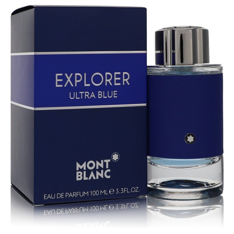 Montblanc Explorer Ultra Blue Eau De Parfum Spray By Mont Blanc - Size: 200 ml Eau De Parfum Spray - TIZZIL
