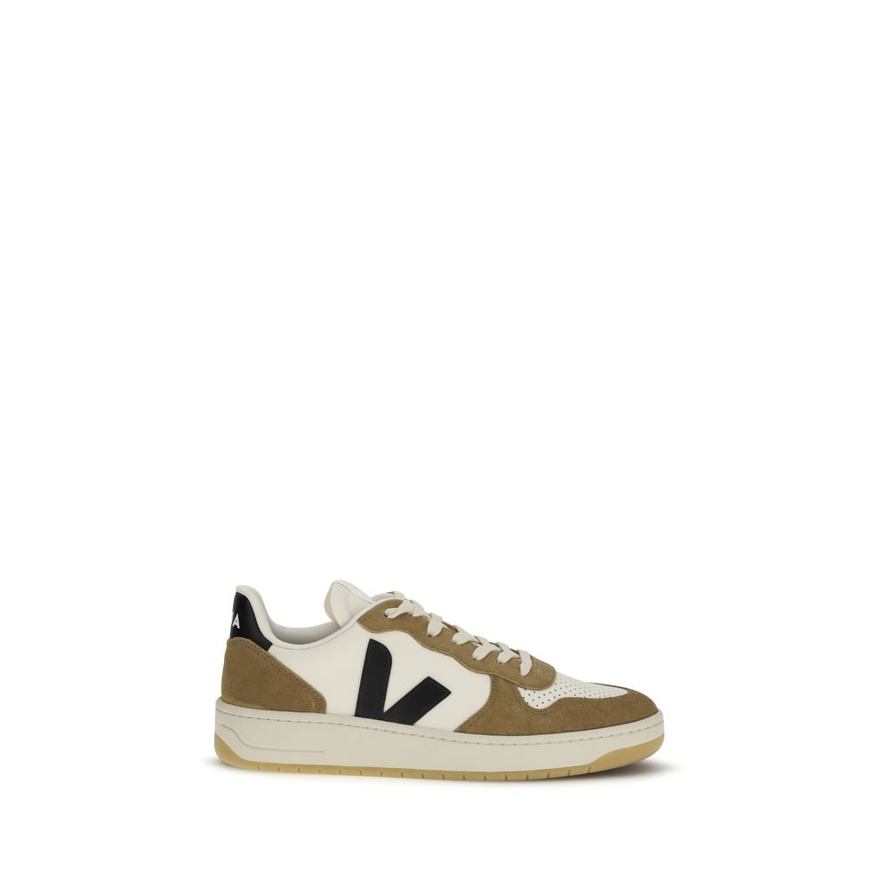 Multicolor Calf Leather Bos Taurus Low Top Sneakers - TIZZIL