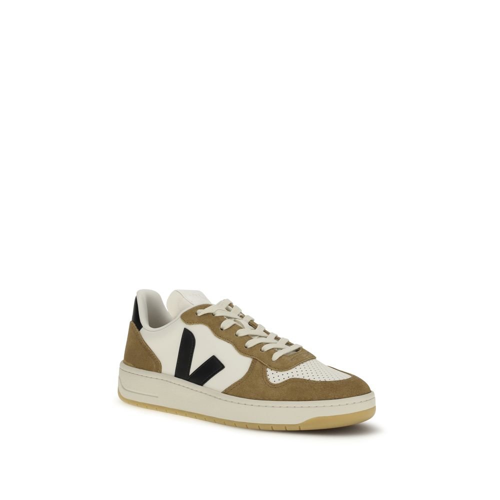 Multicolor Calf Leather Bos Taurus Low Top Sneakers - TIZZIL