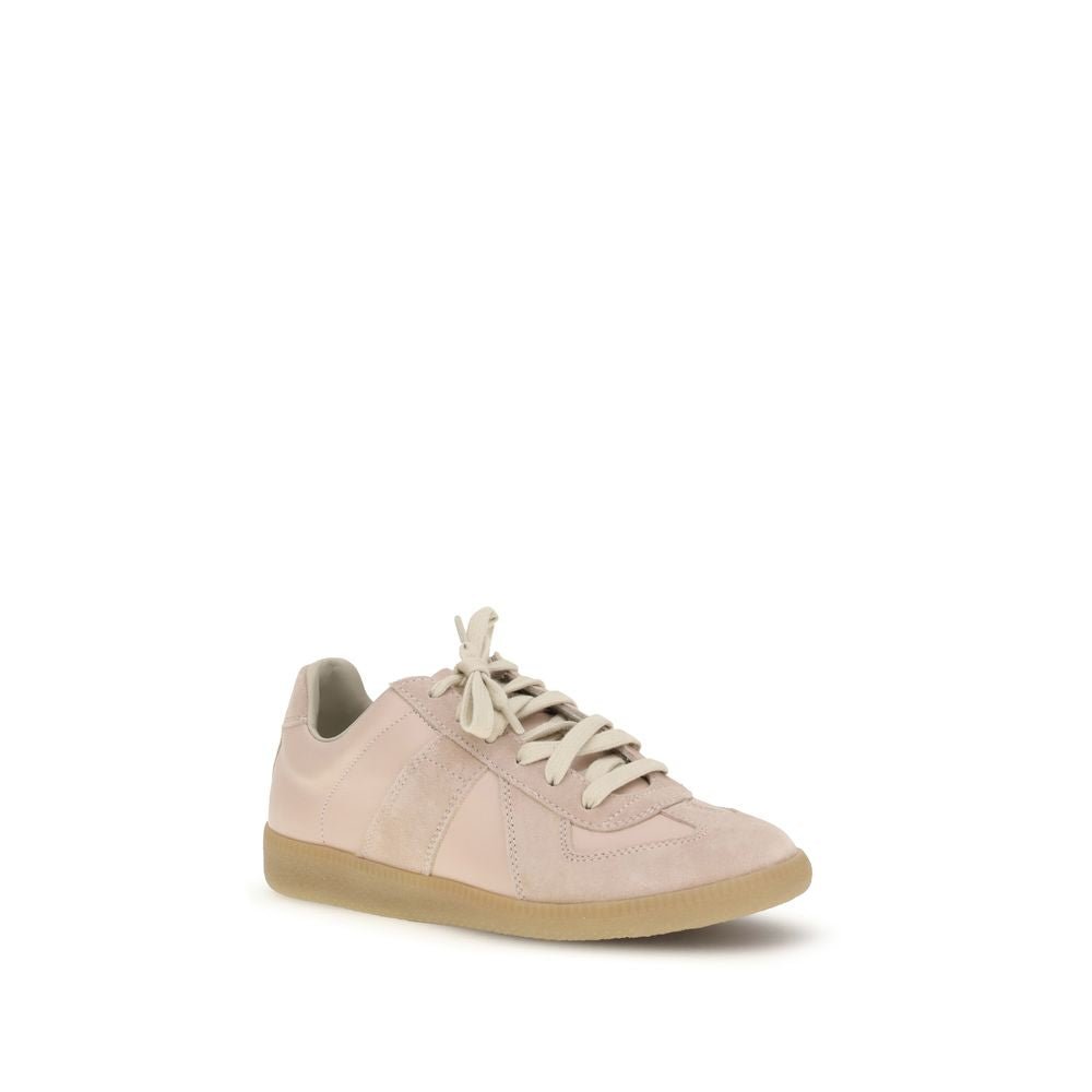 Multicolor Calf Leather Bos Taurus Low Top Sneakers - TIZZIL