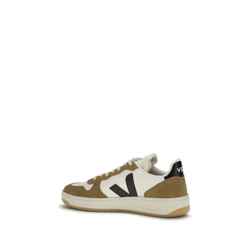 Multicolor Calf Leather Bos Taurus Low Top Sneakers - TIZZIL
