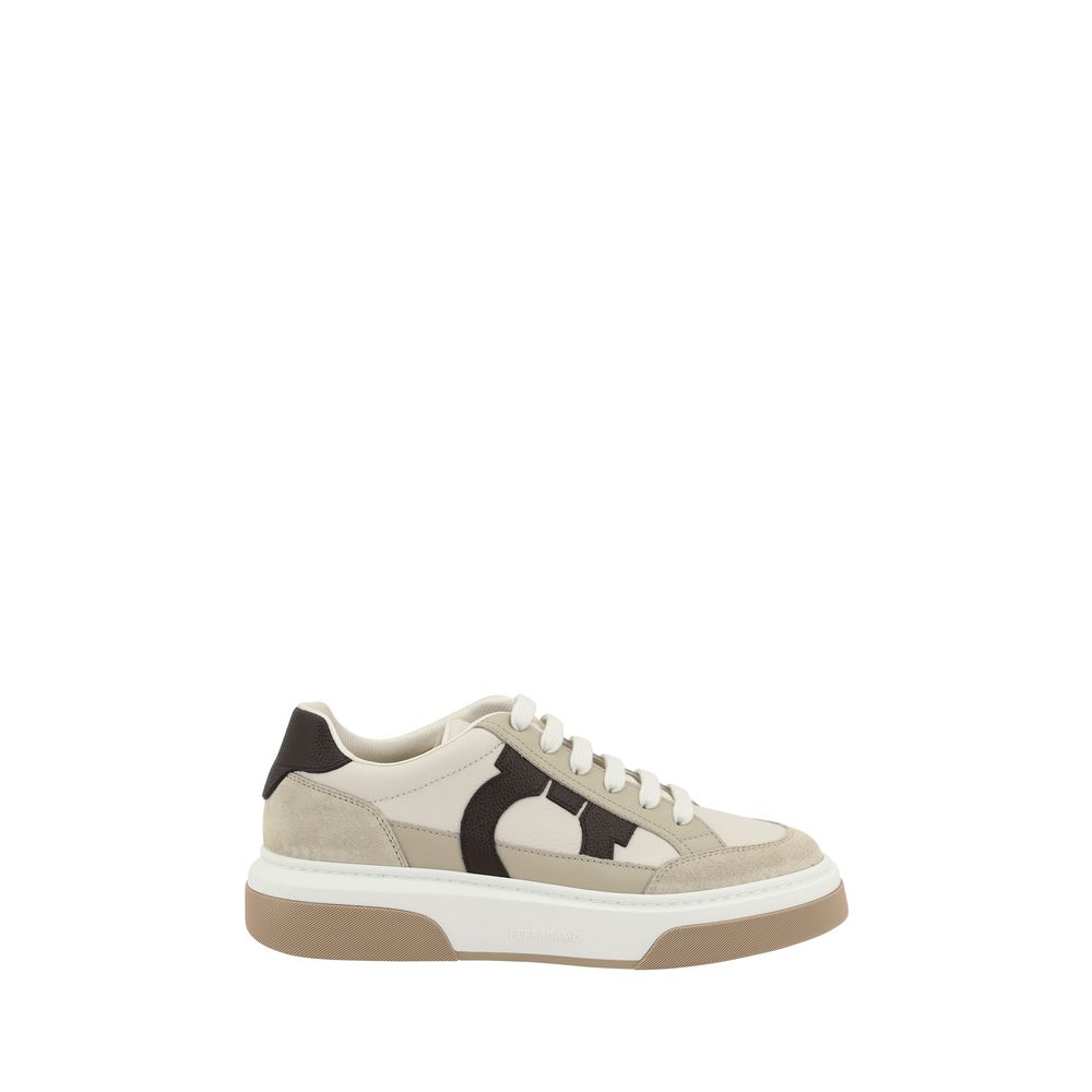 Multicolor Calf Leather Bos Taurus Platform Sneakers - TIZZIL