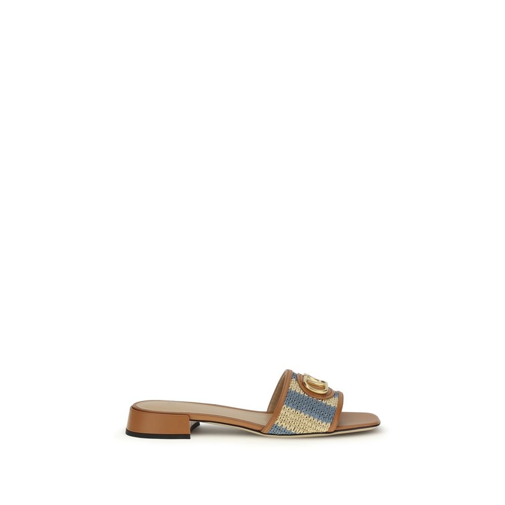Multicolor Calf Leather Bos Taurus Sandals - TIZZIL