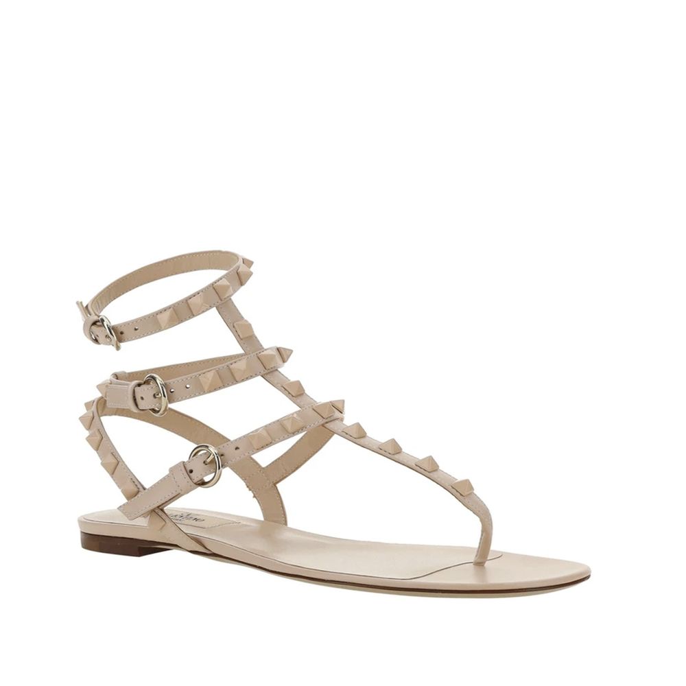 Multicolor Calfskin Strap - On Sandals - TIZZIL
