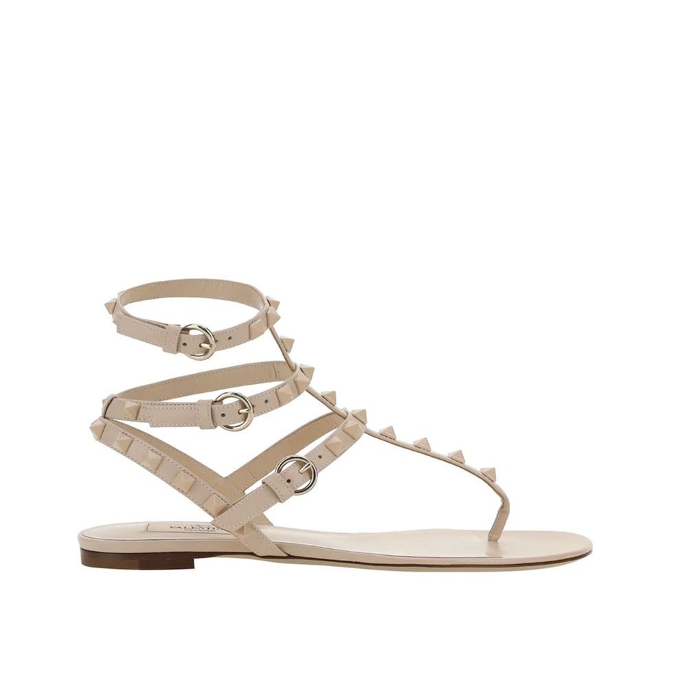 Multicolor Calfskin Strap - On Sandals - TIZZIL