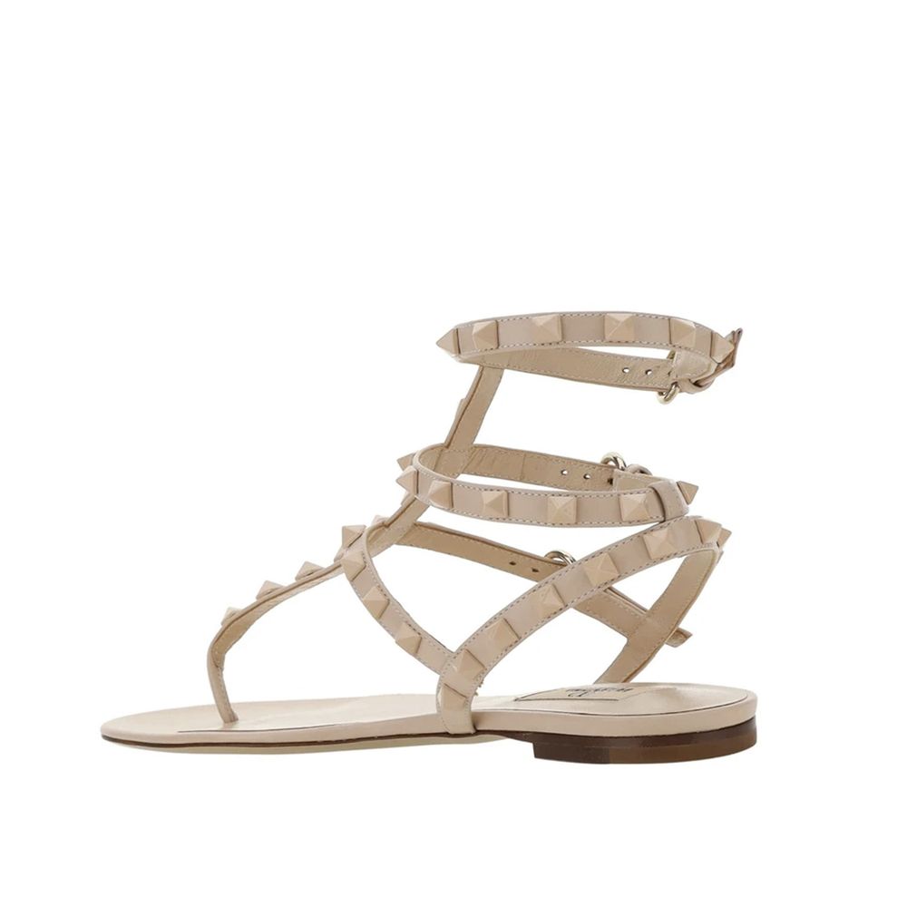 Multicolor Calfskin Strap - On Sandals - TIZZIL