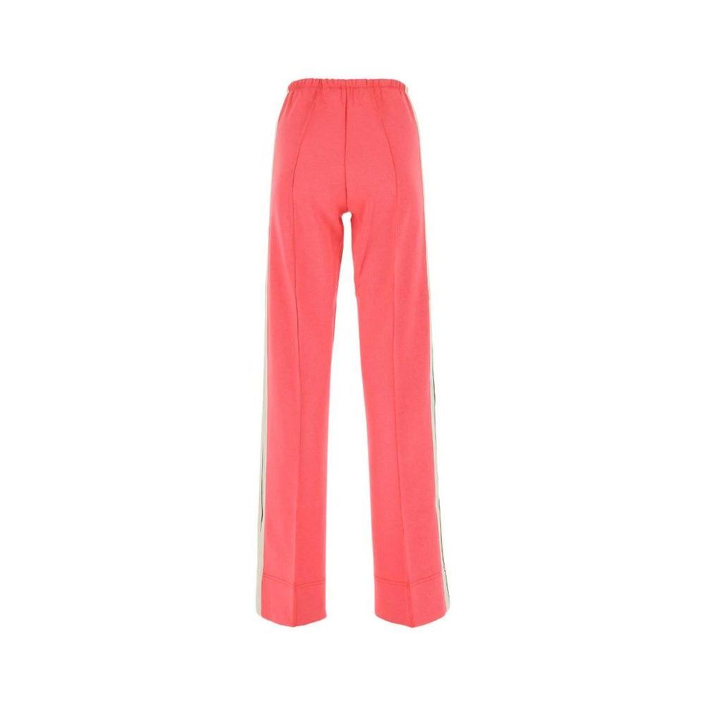 Multicolor Cotton Casual Pants - TIZZIL